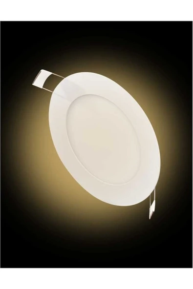 ENFE 18W 3000K Günışığı Işık Smd Yuvarlak Slim LED Panel KDL403 ürün görseli 1