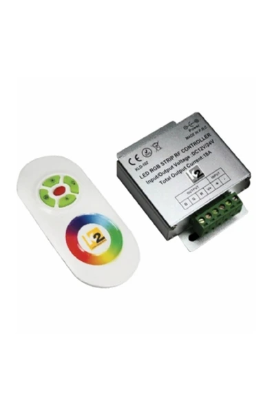 Kendal K2 216W 12V 18A Uzaktan Kumandalı Rgb Led Kontrol Paneli KLD102 ürün görseli 1