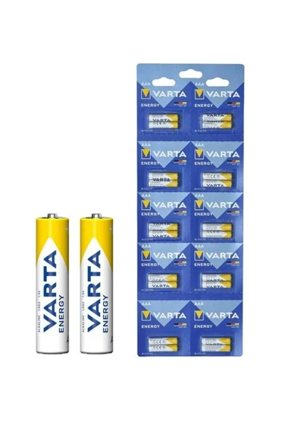Varta 4103229482 / 4103229482 LR03 1.5 Volt Alkalin 10'lu Ince Aaa Kalem Pil ürün görseli 1