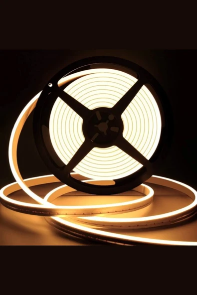 ENFE 25 Metre COB Şerit Neon LED Günışığı 220V | 800 Lümen • IP65 Dış Mekan • Fişli Prize Tak Kullan ürün görseli 1