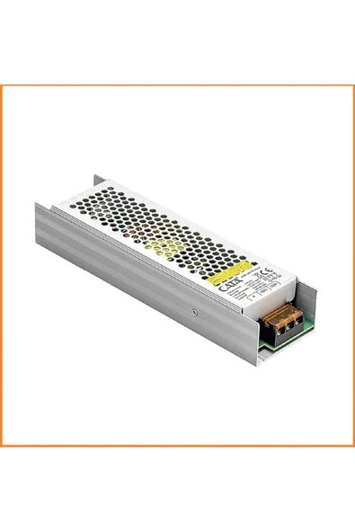 Cata Ct-2577 21 Amper Adaptör Klemensli Şerit Led Trafosu 250W Slim Model ürün görseli 1