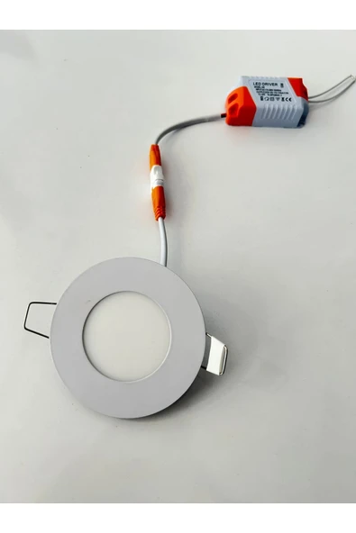 3 W Slim Led Panel Sıva Altı Beyaz ürün görseli 1