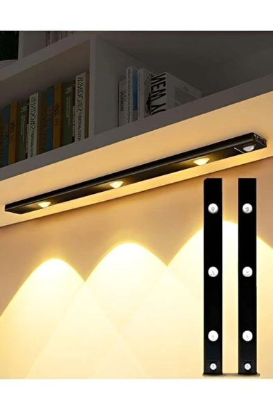 Cata Bella Slim Cabinet Hareket Sensörlü Siyah Dimmerli LED Dolap Lambası ürün görseli 1