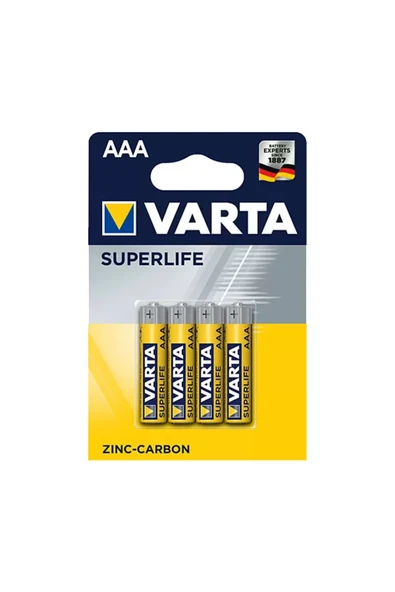 Varta Superlıfe İnce Pil 4 Lü 20034 ürün görseli 1