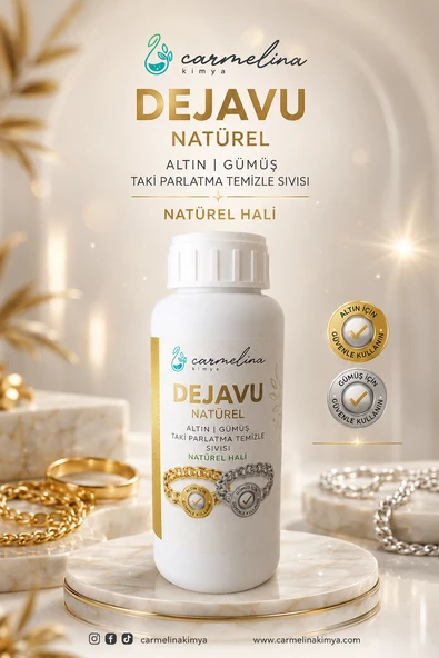 Carmeshine Altın Gümüş Temizleme Sıvısı 250ml ürün görseli 1