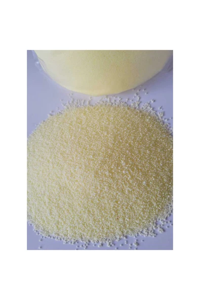 İnci Tozu Mum Vanilya Esanslı 100gr - Resim 2