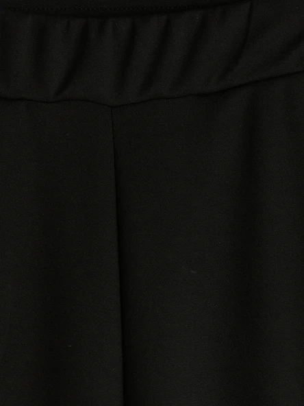 LCW Modest Siyah Soft Touch Kadın Eşofman Altı - Resim 7