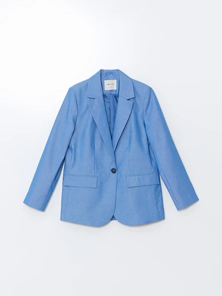 LCW Vision Mavi Kadın Blazer Ceket - Resim 5