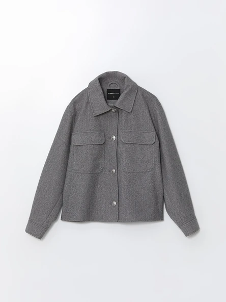 LCWAIKIKI Classic Gri Yelek - Resim 5