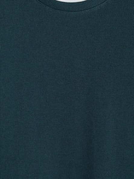 LCWAIKIKI Classic Petrol Tişört - Resim 6