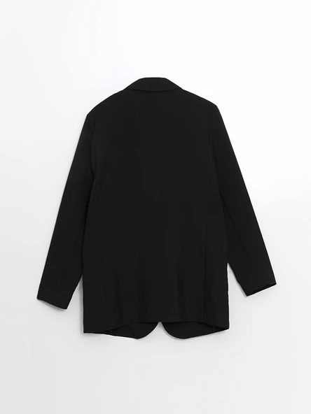 LCW Vision Siyah Kadın Blazer Ceket - Resim 6