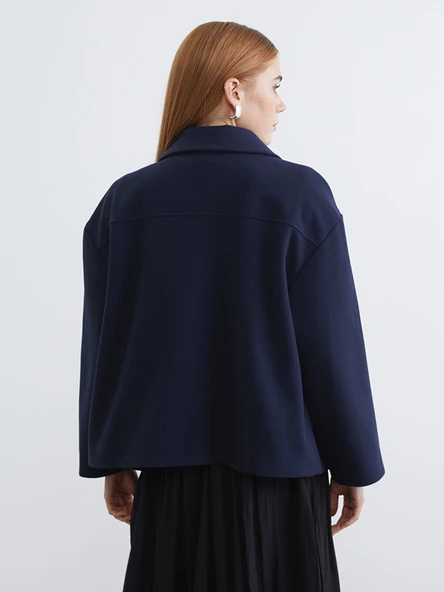 LCW Modest Lacivert Yelek - Resim 5