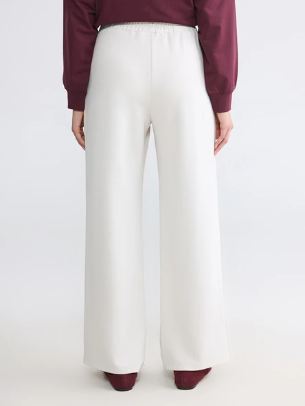 LCW Modest Bej Soft Touch Kadın Eşofman Altı - Resim 4