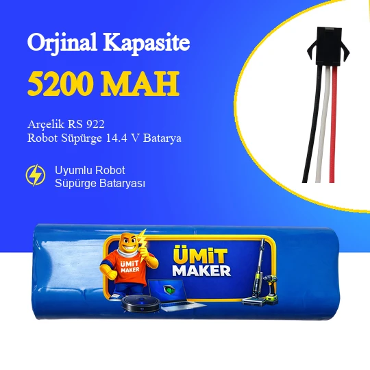 Arçelik RS 922 Robot Süpürge 5200 mAh Batarya ürün görseli 1