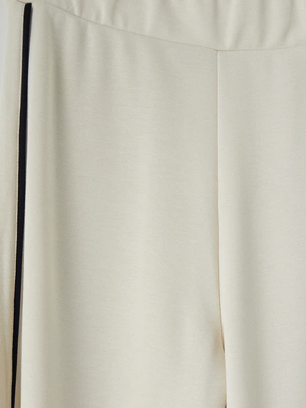 LCW Modest Bej Soft Touch Kadın Eşofman Altı - Resim 7