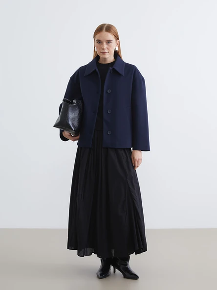 LCW Modest Lacivert Yelek - Resim 2