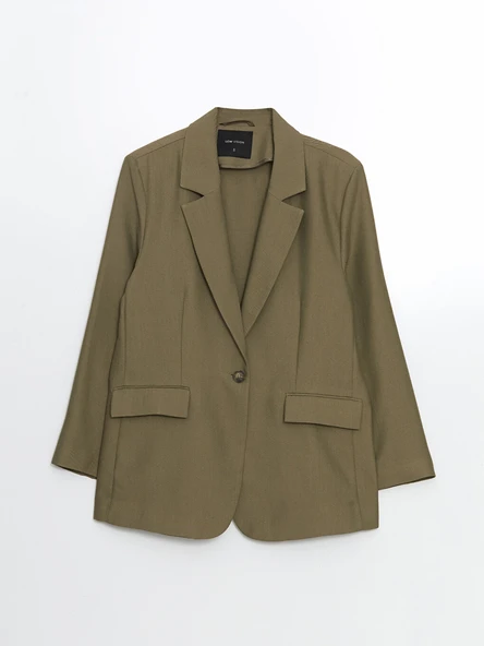 LCW Vision Haki Kadın Blazer Ceket - Resim 5
