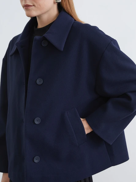 LCW Modest Lacivert Yelek - Resim 3