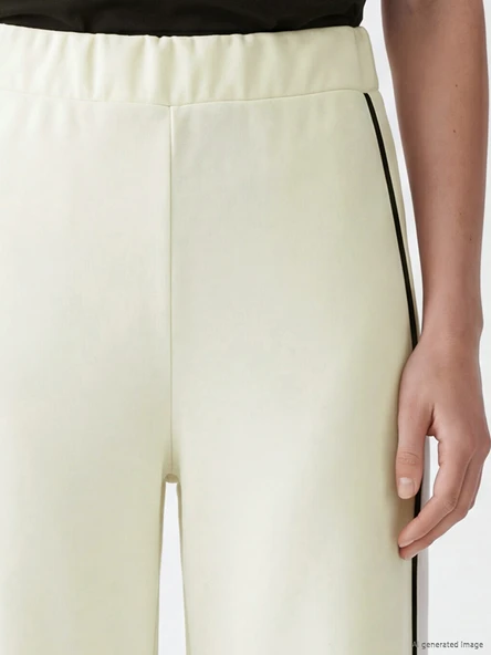 LCW Modest Bej Soft Touch Kadın Eşofman Altı - Resim 3
