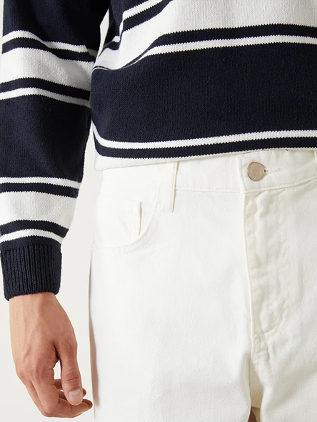 LCW Jeans Beyaz Jean - Resim 3