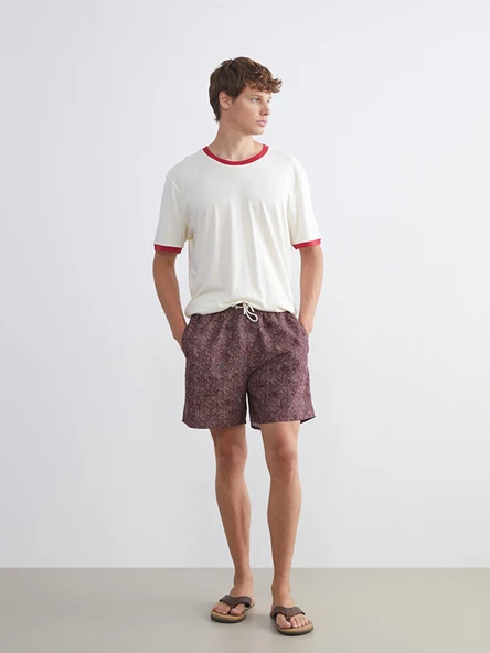 LCW SWIMWEAR Kırmızı Deniz Şortu ürün görseli 1