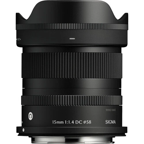 Sigma 15mm F1.4 DC I CONTEMPORARY (Canon RF Mount) ürün görseli 1
