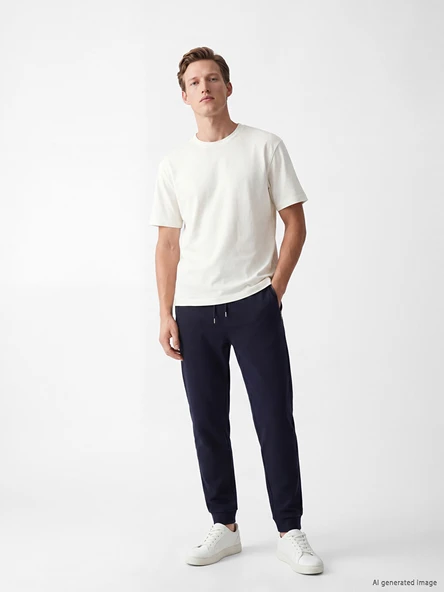 LCWAIKIKI Classic Lacivert Regular Fit Erkek Jogger Eşofman Altı ürün görseli 1