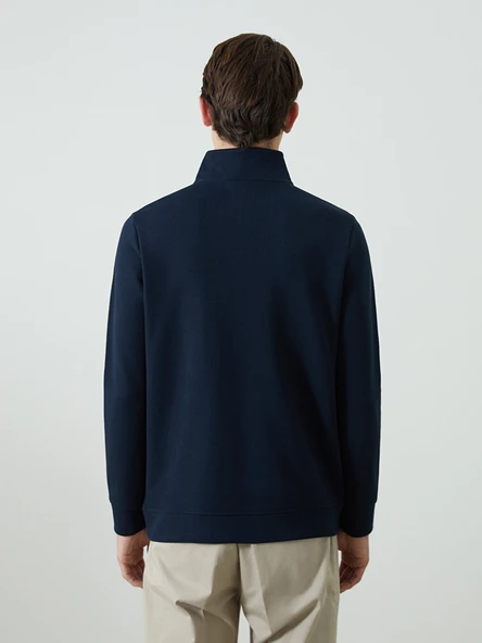 LCWAIKIKI Classic Lacivert Sweatshirt - Resim 4