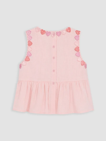 LCW Kids Pembe Gömlek - Resim 3