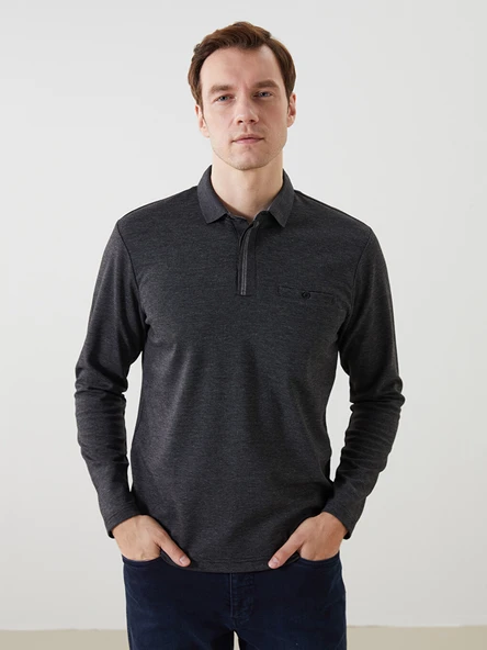 LCWAIKIKI Classic Antrasit Sweatshirt ürün görseli 1
