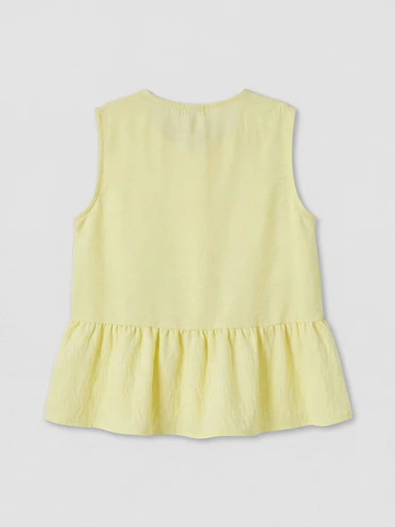 LCW Kids Sarı Gömlek - Resim 3