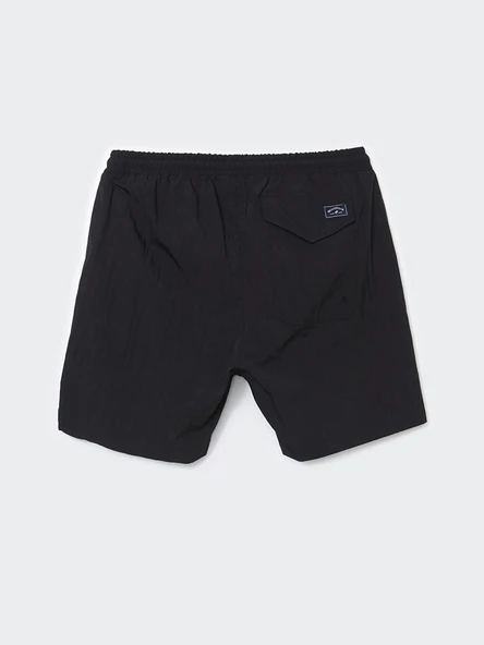 LCWAIKIKI Classic Siyah Kısa Boy Basic Erkek Deniz Şortu - Resim 6