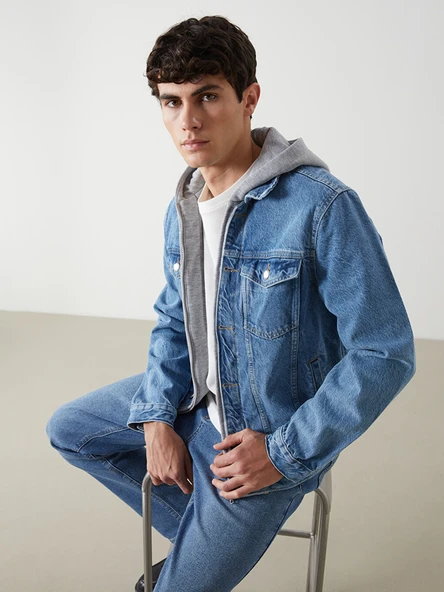 LCW Jeans İndigo Ceket ürün görseli 1