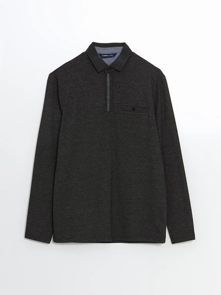 LCWAIKIKI Classic Antrasit Sweatshirt - Resim 5