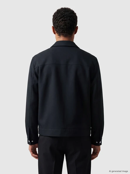 LCW Vision Lacivert Regular Fit Erkek Ceket - Resim 4