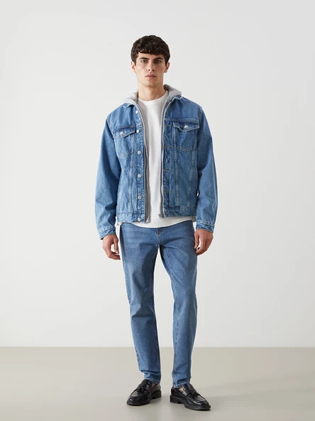 LCW Jeans İndigo Ceket - Resim 2
