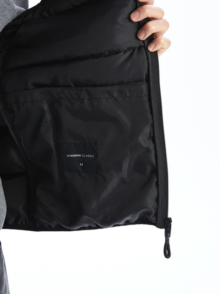 LCWAIKIKI Classic Siyah Ceket - Resim 4