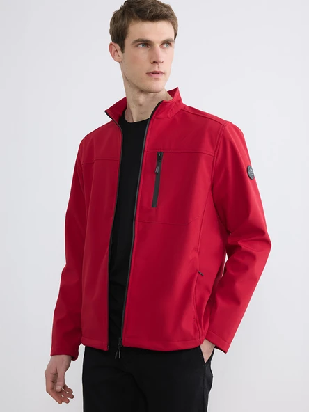 LCWAIKIKI Classic Kırmızı Dik Yaka Erkek Ceket ürün görseli 1