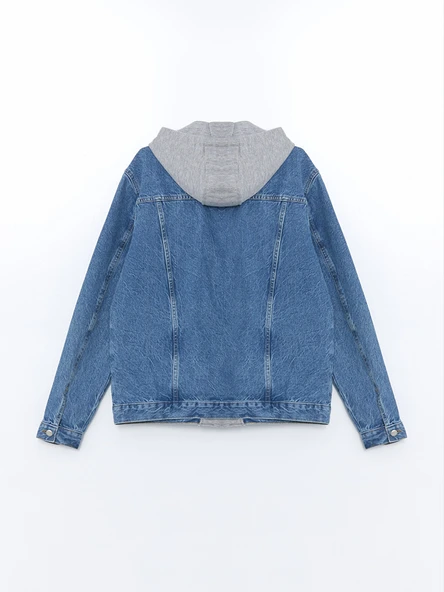 LCW Jeans İndigo Ceket - Resim 6