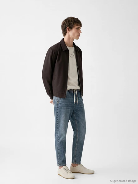 LCW Jeans İndigo Straight Fit Erkek Jean Pantolon ürün görseli 1