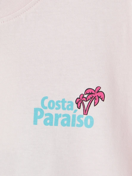 LCW Kids Pembe Tişört - Resim 2