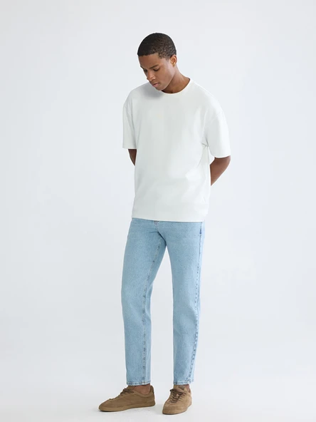 LCW Jeans İndigo 700 Straight Fit Erkek Jean Pantolon ürün görseli 1