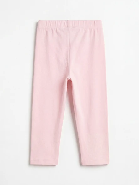 LCW Kids Pembe Basic Kız Çocuk Tayt - Resim 3