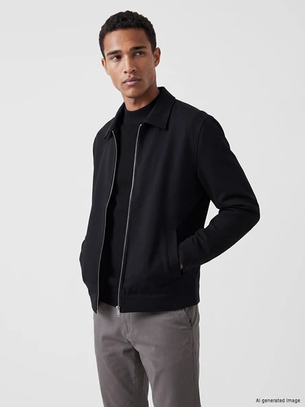 LCW Vision Siyah Regular Fit Erkek Ceket ürün görseli 1