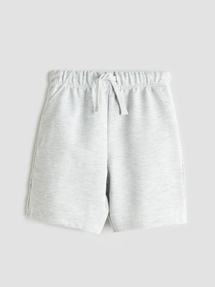LCW Kids İndigo Beli Lastikli Basic Erkek Çocuk Şort 2'li - Resim 2