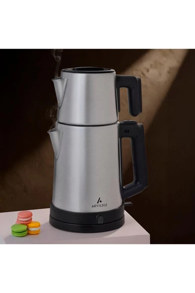 Tea Luxe Çay Makinesi İnox ürün görseli 1
