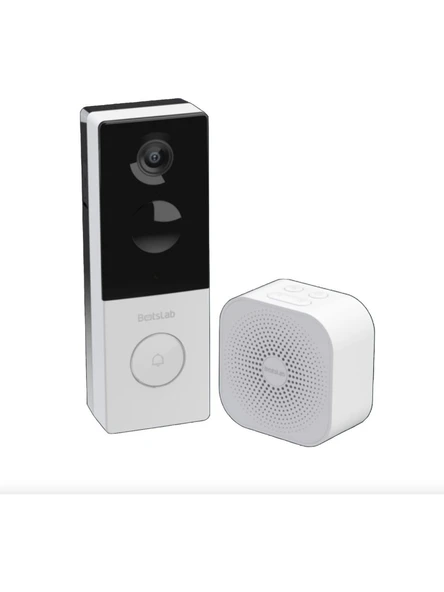 Botslab +360 Botslab R801 3mp 2k Akıllı Ev Görüntülü Kapı Zili Kablosuz Wifi Güvenlik Koruma Hdr Gece Görüş Alexa Google ürün görseli 1