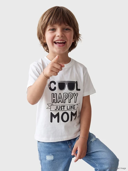 LC WAIKIKI Beyaz Tişört - Resim 2