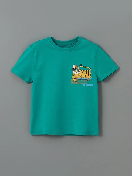 LCW Kids Beyaz Tişört - Resim 3