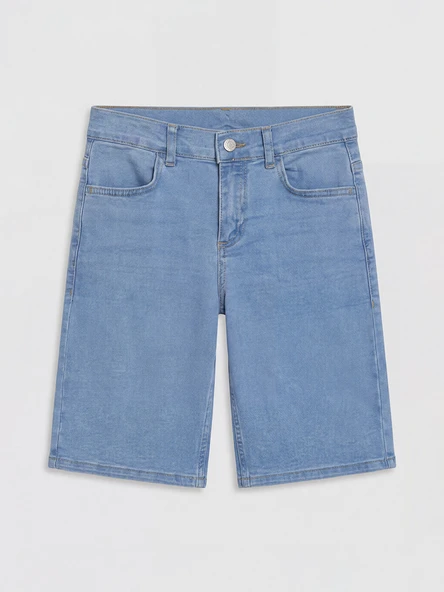 LCW Kids İndigo Erkek Çocuk Jean Şort ürün görseli 1